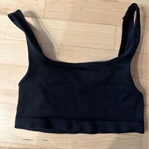 TNA body bend bra top - ribbed, size small